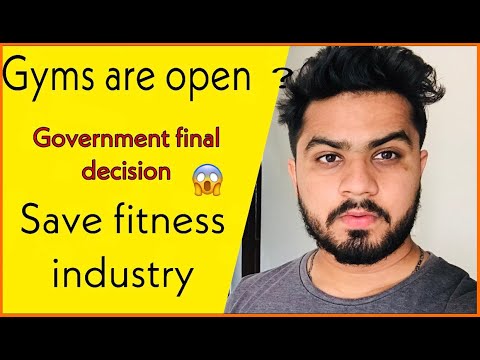 GYM ( open or not ? ) || Final Decision || Reopening Date of GYMS || fitness physio