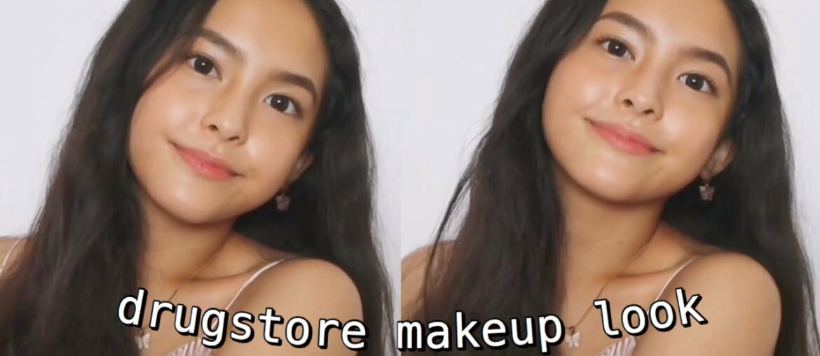 fresh & easy drugstore makeup look! (philippines)