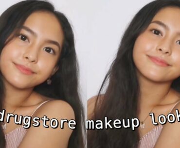 fresh & easy drugstore makeup look! (philippines)