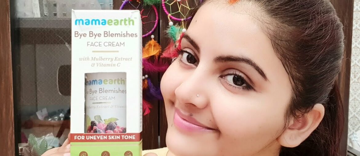 Bye Bye blemishes face cream with Mulberry extract & vitamin c review | face cream |RARA