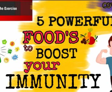 5 powerful Food's to Boost your IMMUNITY| How to Boost Immunity| Unboxing the exercise