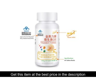 3 Bottles Vitamin C Tablets Health Vitamins Anti-aging Improve Immunity