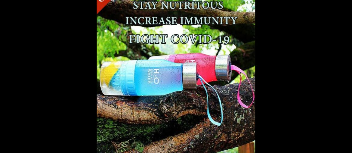 Increase Immune System | Fruit Infused Water Bottle | Free Shipping | Fight Coronavirus