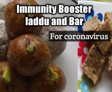 Immunity bar and laddu to fight against coronavirus||Protein bar||No added sugar