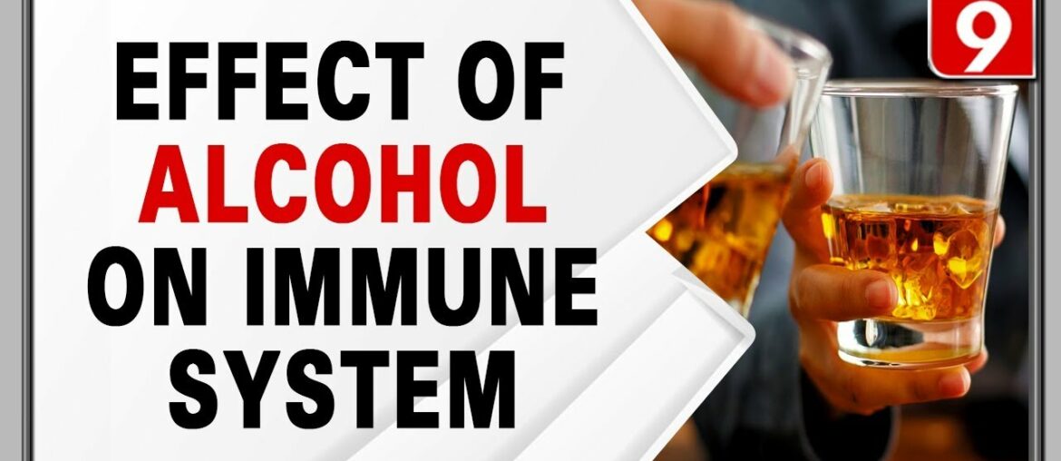 What does alcohol do to your immune system?