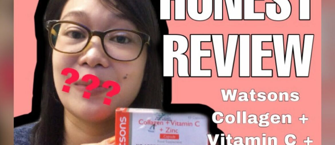 Watsons Collagen + Vitamin C + Zinc Review | First Vlog