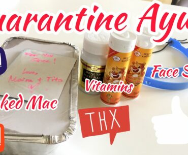 Quarantine Ayuda | Baked Mac, Gluta, Vitamin C, Face Shield