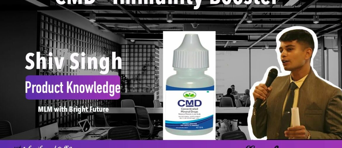 Concentrated Mineral Drop | CMD | Immunity Booster | #Immunity#Corona#Covid#MLMwithBrightFuture