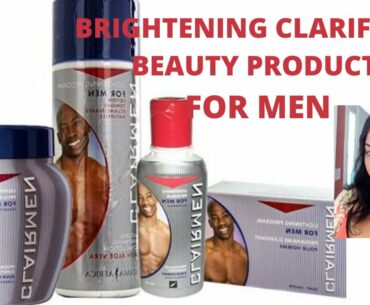 Dream Cosmetics Clairmen Body Clarifying Brightening Skin Beautifying Product FOR MEN Beauty Set!