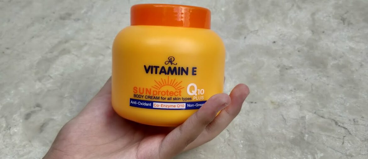 AR VITAMIN E SUNPROTECT Q10 PLUS CREAM