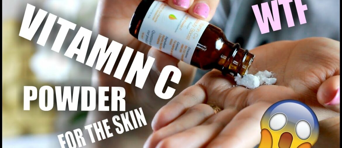 POWDER VITAMIN C FOR THE FACE??? WTF! ~Product Talks~