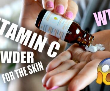 POWDER VITAMIN C FOR THE FACE??? WTF! ~Product Talks~