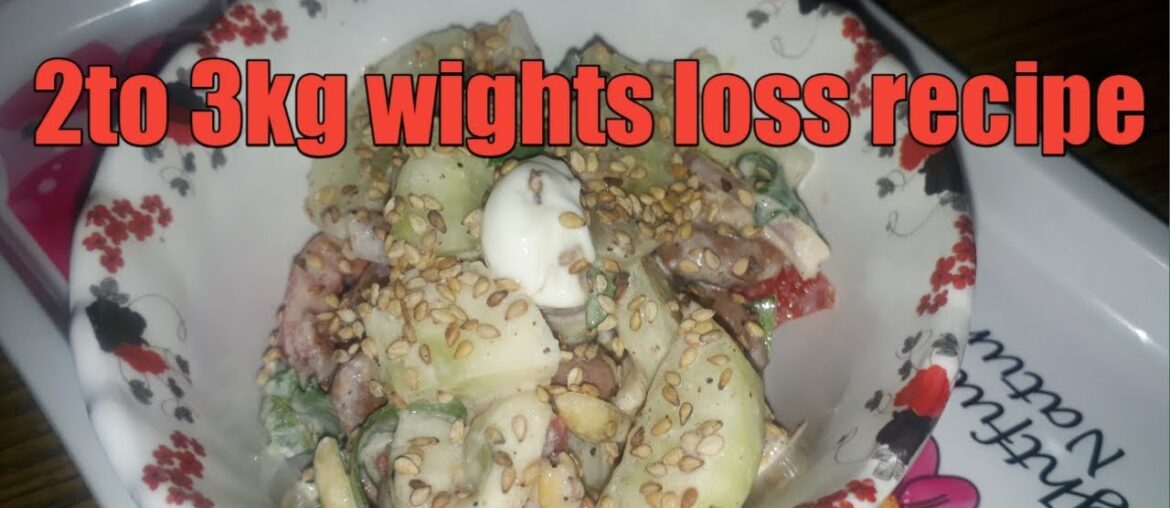 Vitamin, mineral, Nutrient rich salad /How to make healthy WEIGHT loss recipe/very healthy #salad