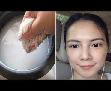 Rice water toner for skin whitening/ Rice for skin whitening,beauty remedies for skin,DIY rice toner