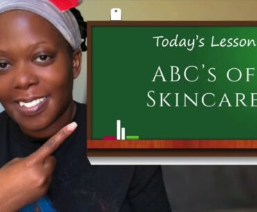 Beauty Basics 101: The ABCs of Skincare - Vitamins & SPF!