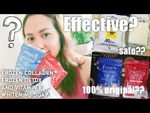 FROZEN COLLAGEN WITH FROZEN DETOX AND VITAMIN E SOAP REVIEW