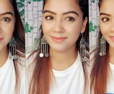 Makeup/NO makeup look  tutorial| Poonam rawat|