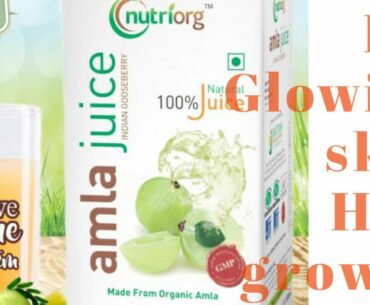 Nutriorg Amla juice  rich source of vitamin C (immunity booster) ideal for  skin problem