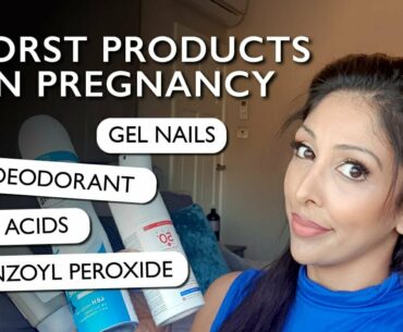 WORST SKINCARE Products in Pregnancy DOCTOR V| Safe beauty products when Breastfeeding | #SOC | DR V