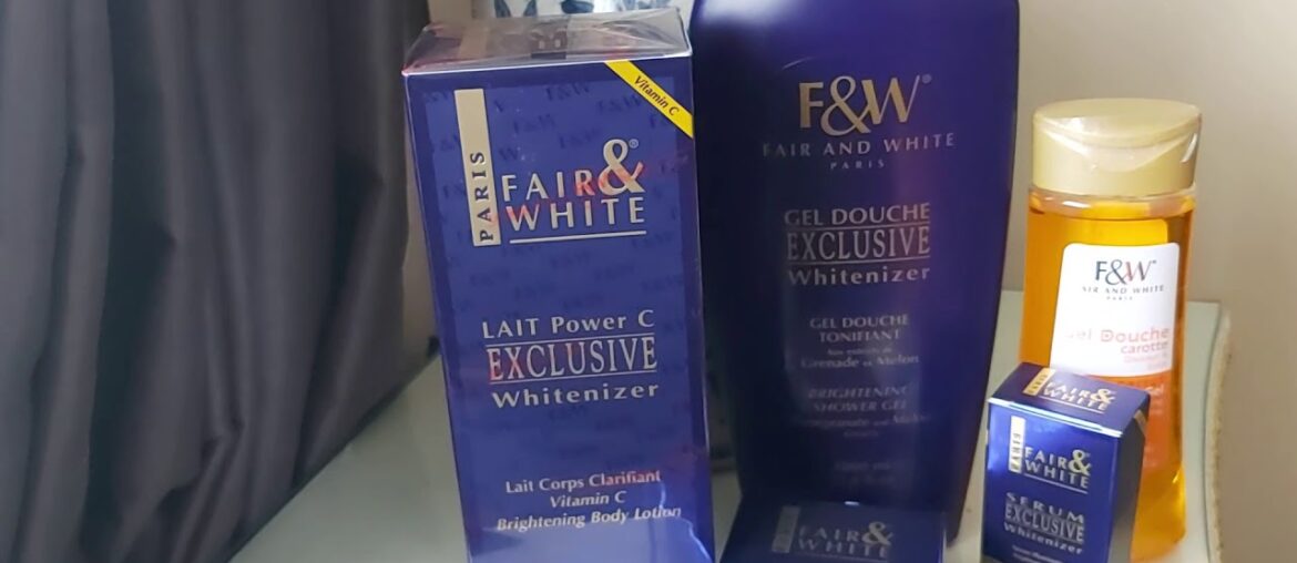 Fair and White Exclusive Whitenizer lotion / vitamin C