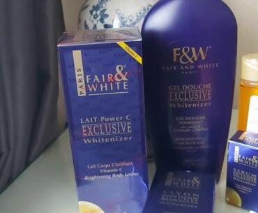 Fair and White Exclusive Whitenizer lotion / vitamin C