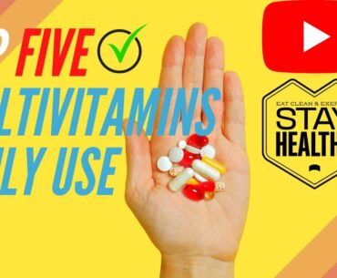 top five multivitamin tablets | benefits  | Multivitamin ke fayede | Celin500 Evion 600.. (Hindi)