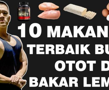 10 MAKANAN TERBAIK UNTUK MEMBUAT OTOT DAN MEMBAKAR LEMAK