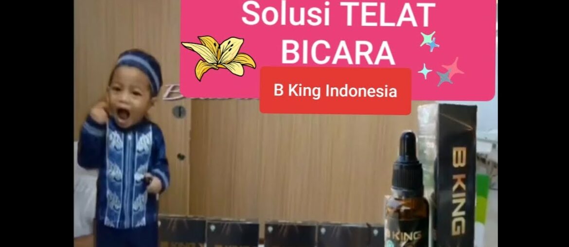 Obat Vitamin Telat Bicara Ampuh,  Brainking Plus Nutrition Untuk Speech Delay ( B King )