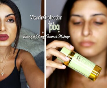 Vitamin C By #PIXI | Bronzed glowy summer makeup