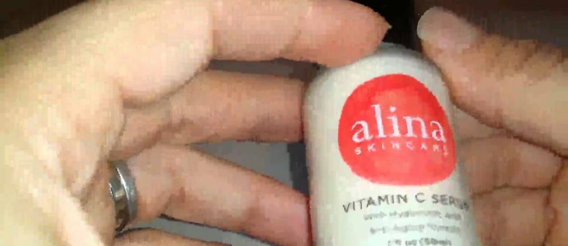 Alina Skin Care Vitamin C Serum Review, Smells wonderful & is making my skin beautiful