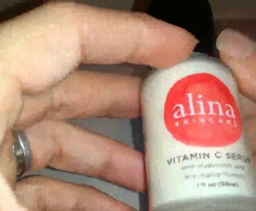 Alina Skin Care Vitamin C Serum Review, Smells wonderful & is making my skin beautiful