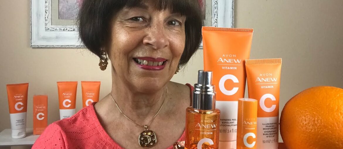 No Makeup~ Transformation Using Avon Anew Vitamin C Collection Plus Magix