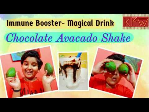 AVOCADO  CHOCOLATE SHAKE/ IMMUNE BOOSTER DRINk / VITAMIN C #avocado #naturalimmuneboosterdrink#juice