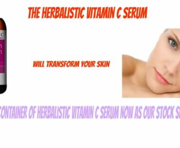 Herbalistic Nutrition - Regain Your Youth - With Anti-Aging Vitamin C Serum For Face