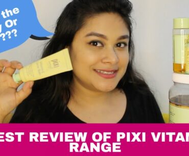 PIXI VITAMIN C Products HONEST REVIEW | #SKINCARE #BEAUTY #HACKS AsianBeautySarmistha