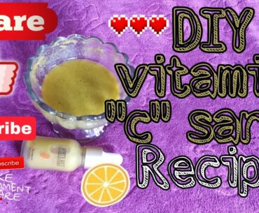 How To  Making  Vitamin C Serum At Home || susmita datta mim|| BEAUTY STUDIO BY MIM