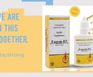 Eugem D3 Drops Vitamin D3 drops 2000 IU per drop