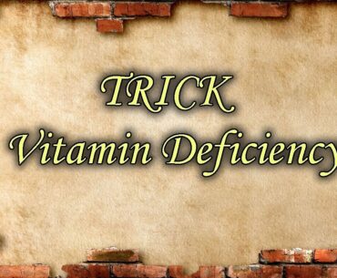 Trick to Remember Vitamin Deficiency Desease(Amol Shinde)