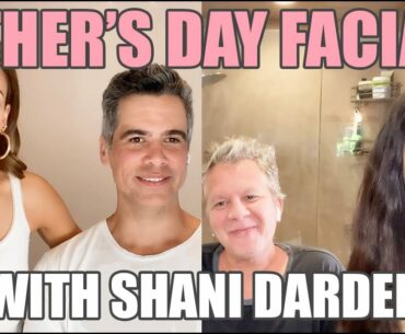 Father's Day Facials with our husbands | Jessica Alba