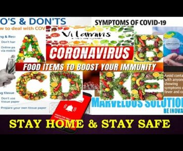 Boost your immunity | Fight against Corona virus | Top 6 vitamins to boost immunity | M Yar Sajid