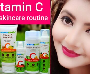 Night skincare routine with VITAMIN C products | #GottaCmyGlow | RARA | sleeping mask | illuminating