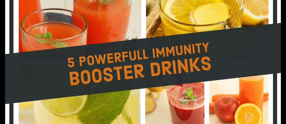 5 Powerfull Immunity Boosters Drinks | HomeMade  Remedies | Increase Immunity System | #QUICK&SIMPLE