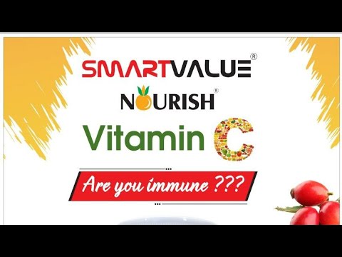 VITAMIN C !! BOOST YOUR IMMUNITY !! NEW PRODUCT !! NOURISH - SMARTVALUE