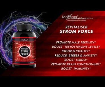 REVITALISER STROM FORCE | MAXENER WELLNESS