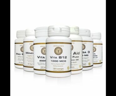 APOLLO SUN VITAMINS B, C, D & Multi Mineral Vitamin Supplements