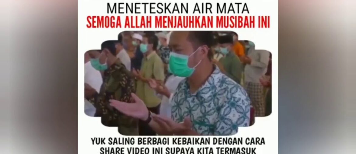 Qunut nazilah untuk Covid19 Semoga Allah menjauhkan musibah ini