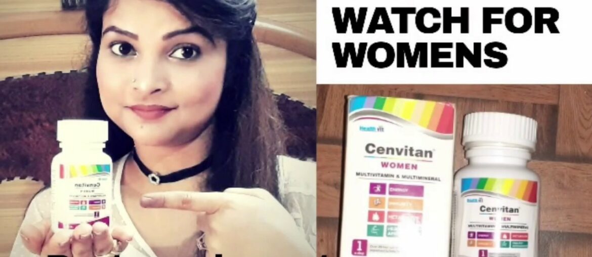 Healthvit Cenvitan Women Multivitamins & Multiminerals /Review in Hindi / Supplements/bewitharchie