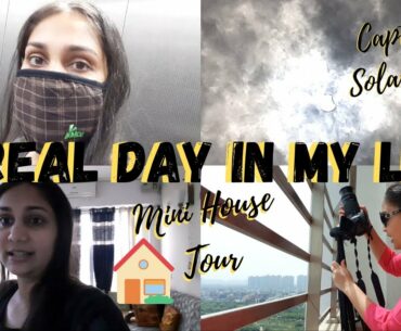 An Eventful Day in my Life : Solar Eclipse, Mini House Tour, Vitamin C Skincare | Nidhi Katiyar