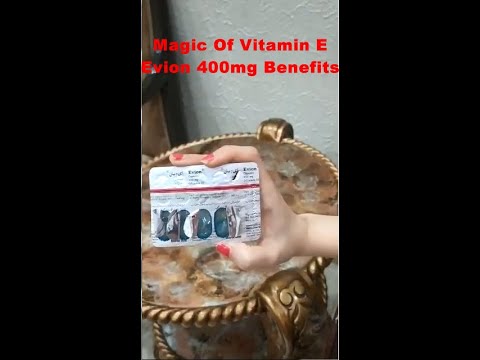 Use Of Vitamin E Evion 400mg|For Skin,Hair And other Problems. Benefits Of Evion 400 (Hindi /Urdu)