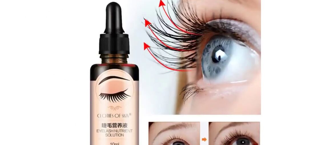 Eyelash Growth Serum Liquid Eyelash Enhancer Vitamin E Treatment Lash